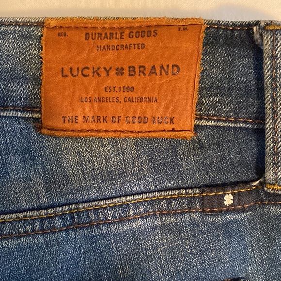 Lucky Brand Hayden Crop Skinny raw hem Medium wash Size 29 - Picture 13 of 16